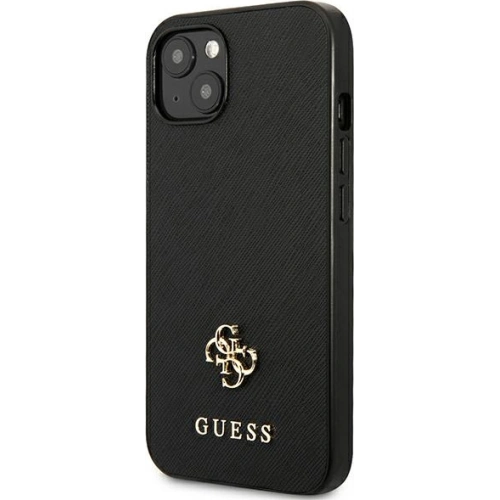 Kup Case Guess GUHCP13SPS4MK Apple iPhone 13 mini schwarz/black Hartschale Saffiano 4G Small Metal Logo - GUE1847BLK - {ean13} - Sklep Home Screen