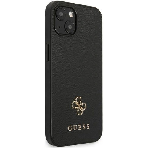 Kup Case Guess GUHCP13SPS4MK Apple iPhone 13 mini schwarz/black Hartschale Saffiano 4G Small Metal Logo - GUE1847BLK - {ean13} - Sklep Home Screen