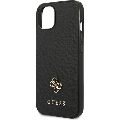 Kup Case Guess GUHCP13SPS4MK Apple iPhone 13 mini schwarz/black Hartschale Saffiano 4G Small Metal Logo - GUE1847BLK - {ean13} - Sklep Home Screen