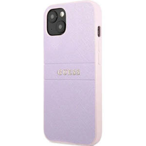 Kup Etui Guess GUHCP13SPSASBPU Apple iPhone 13 mini mov/purple Saffiano Hot Stamp & Metal Logo - GUE1848PRP - {ean13} - Sklep Home Screen