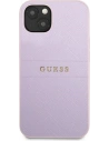 Buy Guess GUHCP13SPSASBPU Apple iPhone 13 mini purple Saffiano Hot Stamp & Metal Logo - GUE1848PRP - {ean13} - Home Screen Store Europe