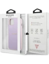 Buy Guess GUHCP13SPSASBPU Apple iPhone 13 mini purple Saffiano Hot Stamp & Metal Logo - GUE1848PRP - {ean13} - Home Screen Store Europe
