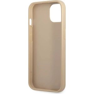Kup Case Guess GUHCP13SPSATLE Apple iPhone 13 mini beige/beige Hardcase Saffiano Triangle Logo - GUE1849BEI - {ean13} - Sklep Home Screen