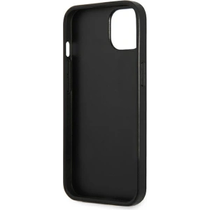 Kup Hülle Guess GUHCP13SPSATLG Apple iPhone 13 mini silber/silver Hardcase Saffiano Triangle Logo - GUE1850SLV - {ean13} - Sklep Home Screen