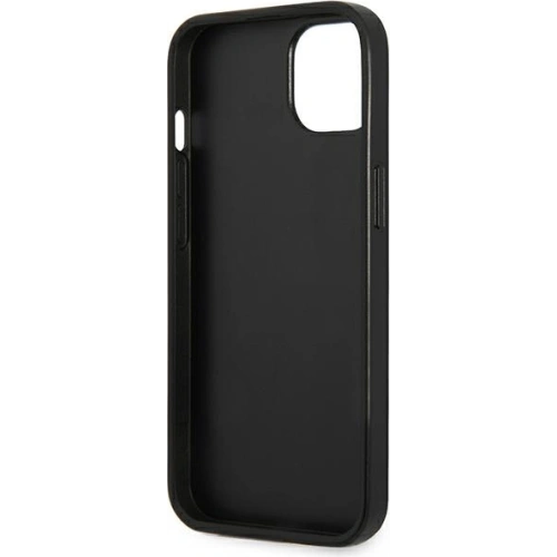 Kup Hülle Guess GUHCP13SPSATLG Apple iPhone 13 mini silber/silver Hardcase Saffiano Triangle Logo - GUE1850SLV - {ean13} - Sklep Home Screen
