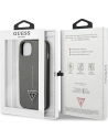 Kup Etui Guess GUHCP13SPSATLG Apple iPhone 13 mini srebrny/silver hardcase Saffiano Triangle Logo - GUE1850SLV - {ean13} - Sklep Home Screen