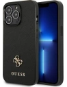 Etui Guess GUHCP13XPS4MK Apple iPhone 13 Pro Max černý/black hardcase Saffiano 4G Small Metal Logo