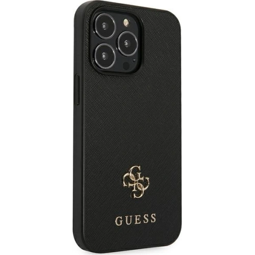 Kup Etui Guess GUHCP13XPS4MK Apple iPhone 13 Pro Max czarny/black hardcase Saffiano 4G Small Metal Logo - GUE1851BLK - {ean13} - Sklep Home Screen