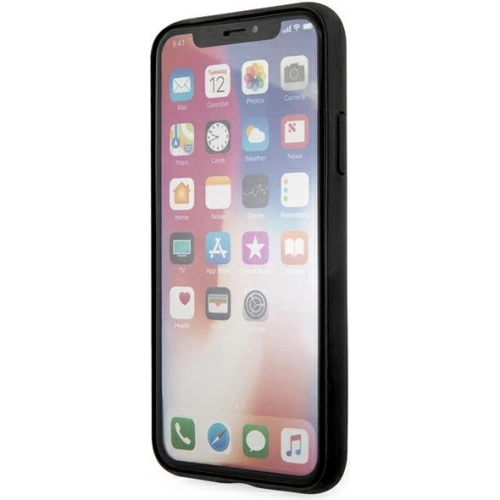 Kup Case Guess GUHCPXG4GFBR Apple iPhone XS/X braun/braune Hartschale 4G Metall-Gold-Logo - GUE1853BR - {ean13} - Sklep Home Screen