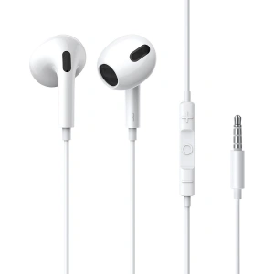 Kup Sluchátka Baseus Encok H17 minijack 3.5mm bílá - BSU3388WHT - {ean13} - Sklep Home Screen