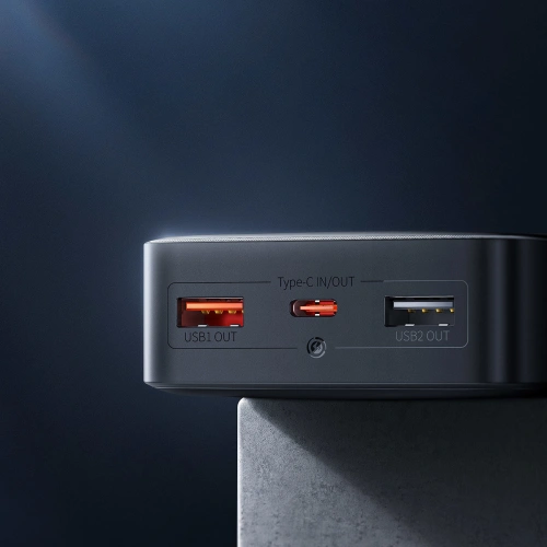 Kup Powerbank Baseus Bipow 20000mAh 2x USB-A, USB-C 25W Schnellladefunktion AFC FCP - BSU3389 - {ean13} - Sklep Home Screen