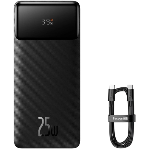 Kup Powerbank Baseus Bipow 20000mAh 2x USB-A, USB-C 25W Schnellladefunktion AFC FCP - BSU3389 - {ean13} - Sklep Home Screen