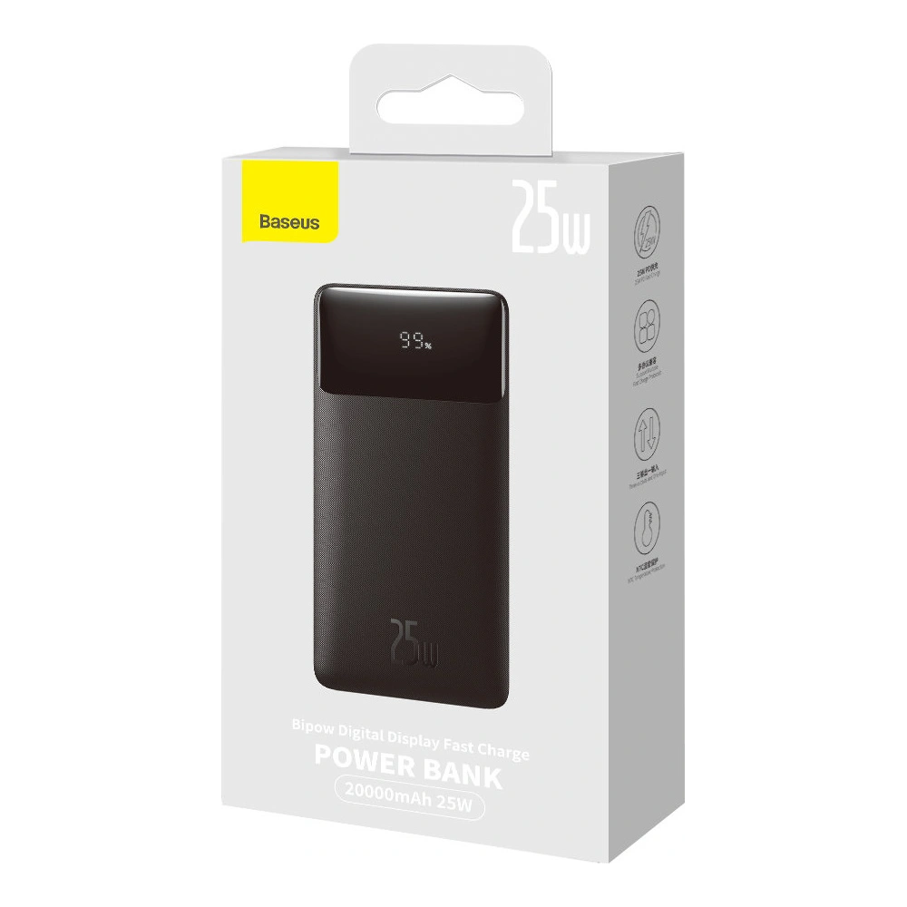 Powerbank Baseus Bipow 20000mAh 2x USB-A, USB-C 25W Quick Charge AFC FCP