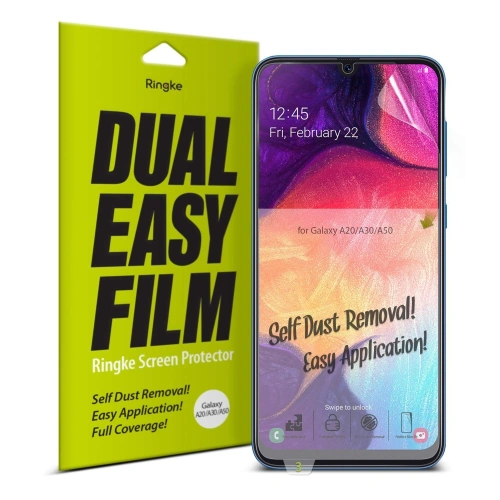 Kup Folia Ringke Dual Easy Full Cover Samsung Galaxy A20/A30/A30s/A50/A50s Case Friendly - RGK913 - {ean13} - Sklep Home Screen