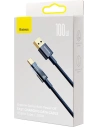 Buy Baseus Explorer Series Auto Power-Off Fast Charging Data Cable USB to Type-C 100W 1m Blue - BSU3391BLU - {ean13} - Home Screen Store Europe