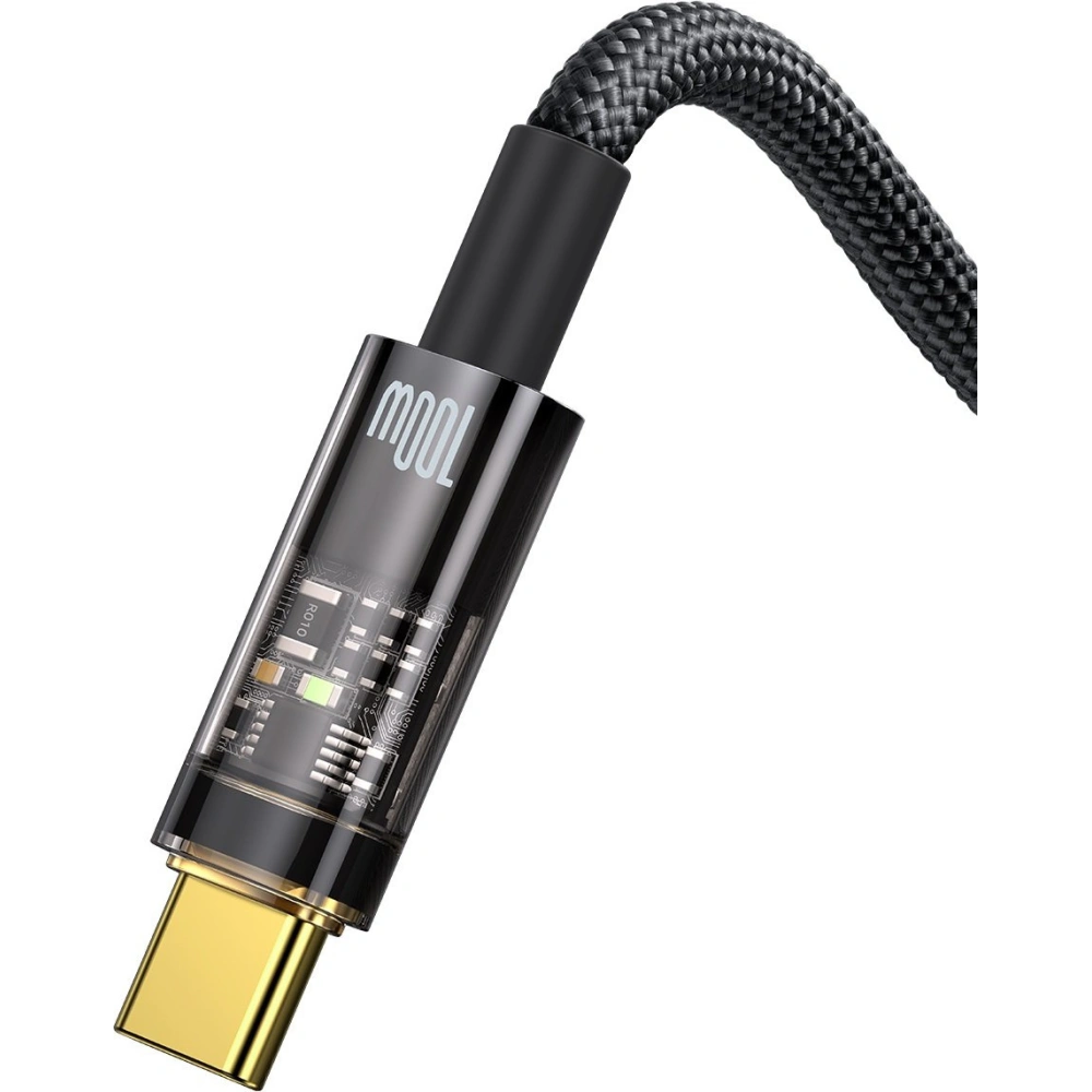 Kabel Baseus Explorer Series USB-A – USB-C 100W 2m czarny