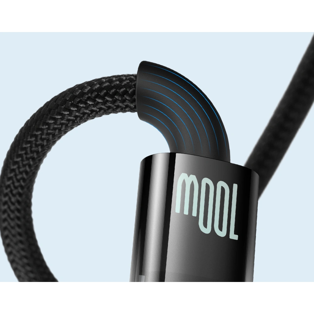 Kabel Baseus Explorer Series USB-A – USB-C 100W 2m czarny