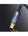 Buy Baseus Explorer Series Auto Power-Off Fast Charging Data Cable USB to Type-C 100W 2m Blue - BSU3393BLU - {ean13} - Home Screen Store Europe