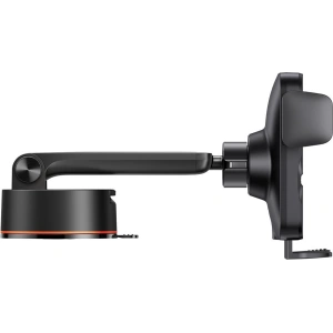 Buy Baseus Wisdom Auto Alignment Car Mount Wireless Charger QI 15W (Suction base) Black - BSU3394BLK - {ean13} - Home Screen Store Europe