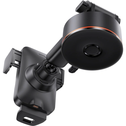 Kup Auto-Halterung Baseus Wisdom Auto Alignment Car Mount Wireless Charger QI 15W (Saugbasis) Schwarz - BSU3394BLK - {ean13} - Sklep Home Screen
