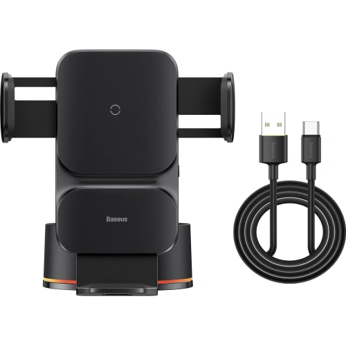 Kup Auto-Halterung Baseus Wisdom Auto Alignment Car Mount Wireless Charger QI 15W (Saugbasis) Schwarz - BSU3394BLK - {ean13} - Sklep Home Screen
