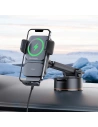 Kup Auto-Halterung Baseus Wisdom Auto Alignment Car Mount Wireless Charger QI 15W (Saugbasis) Schwarz - BSU3394BLK - {ean13} - Sklep Home Screen