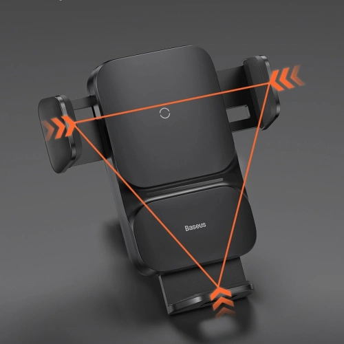 Kup Auto-Halterung Baseus Wisdom Auto Alignment Car Mount Wireless Charger QI 15W (Saugbasis) Schwarz - BSU3394BLK - {ean13} - Sklep Home Screen