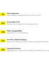 Kup Uchyt do auta Baseus Wisdom Auto Alignment Car Mount Wireless Charger QI 15W (sací základna) černý - BSU3394BLK - {ean13} - Sklep Home Screen