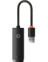 Adapter Baseus Lite Series USB-A - RJ45 LAN-Buchse 100Mbps schwarz