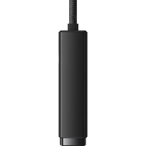 Adapter Baseus Lite Series USB-A - RJ45 gniazdo LAN 100Mbps czarny