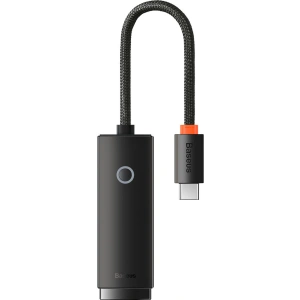Kup Adapter Baseus Lite Series USB-C - RJ45 LAN-Anschluss 100Mbps schwarz - BSU3396BLK - {ean13} - Sklep Home Screen