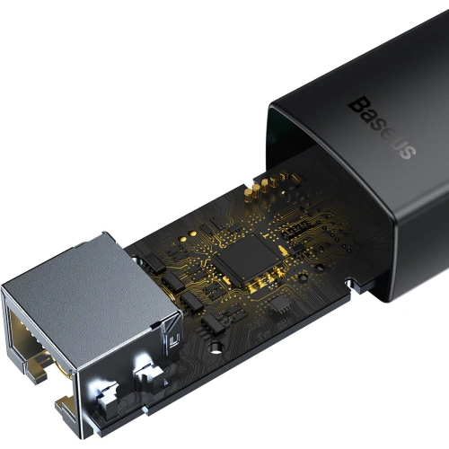 Kup Adapter Baseus Lite Series USB-C - RJ45 LAN-Anschluss 100Mbps schwarz - BSU3396BLK - {ean13} - Sklep Home Screen