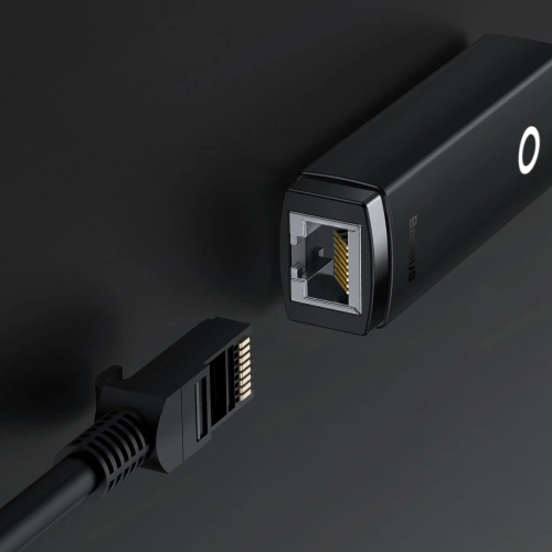 Kup Adapter Baseus Lite Series USB-C - RJ45 LAN-Anschluss 100Mbps schwarz - BSU3396BLK - {ean13} - Sklep Home Screen