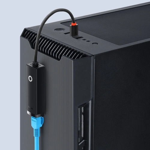 Kup Adapter Baseus Lite Series USB-C - RJ45 LAN-Anschluss 100Mbps schwarz - BSU3396BLK - {ean13} - Sklep Home Screen