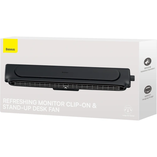 Kup Ventilator pentru monitor Baseus negru - BSU3397BLK - {ean13} - Sklep Home Screen