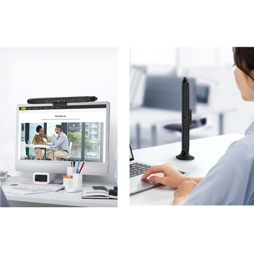 Kup Ventilator pentru monitor Baseus negru - BSU3397BLK - {ean13} - Sklep Home Screen