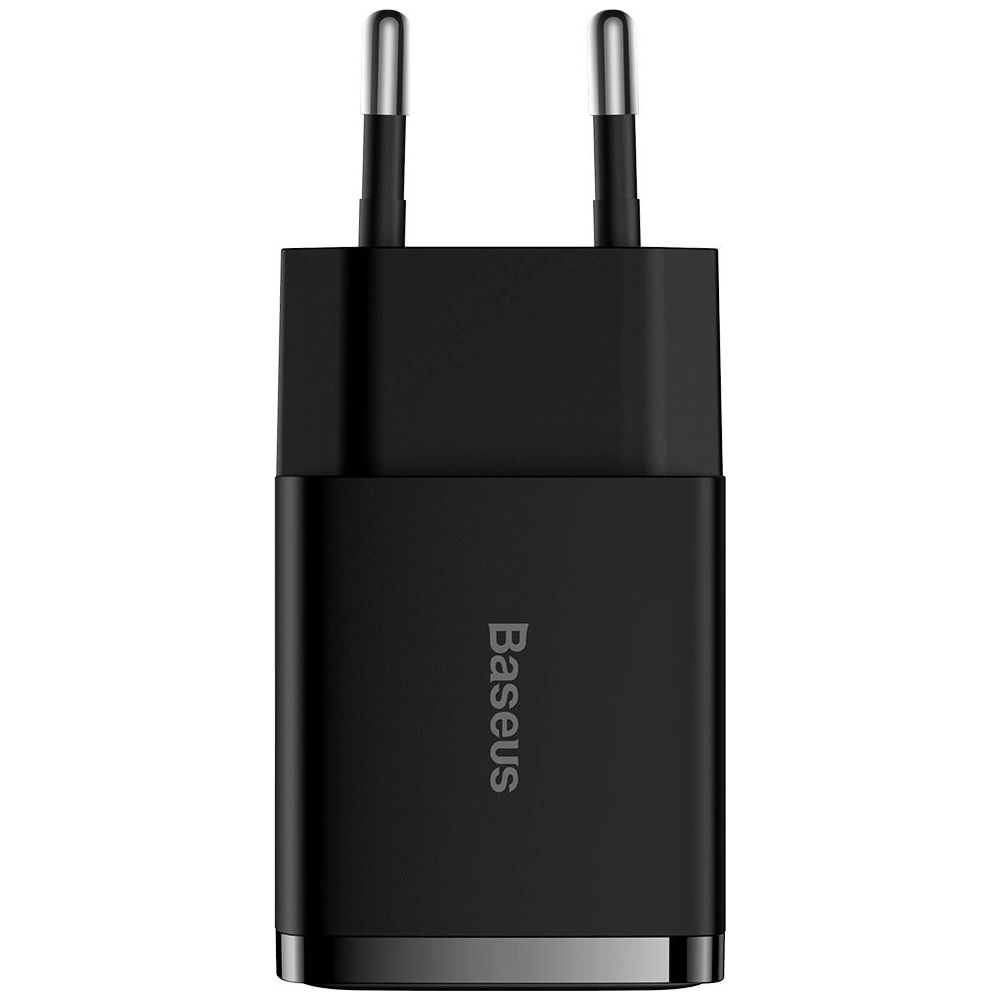 Ładowarka sieciowa Baseus Compact 2xUSB-A 10.5W czarny