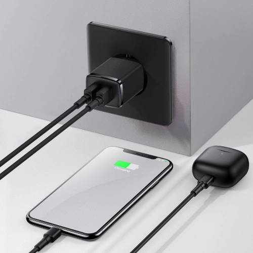 Kup Netzladegerät Baseus Compact 2xUSB-A 10.5W schwarz - BSU3398BLK - {ean13} - Sklep Home Screen