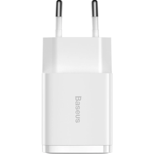 Kup Ładowarka sieciowa Baseus Compact 2xUSB-A 10.5W biały - BSU3399WHT - {ean13} - Sklep Home Screen