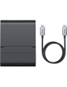 Buy Baseus Mate Docking Type-C Mobile Phone Intelligent HUB Docking Station Pro Black - BSU3400BLK - {ean13} - Home Screen Store Europe