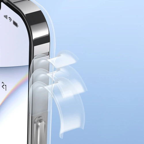 Kup Hülle Baseus Frosted Glass Apple iPhone 13 Pro transparent - BSU3403CL - {ean13} - Sklep Home Screen