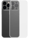 Hülle Baseus Frosted Glass Apple iPhone 13 Pro Max durchsichtig