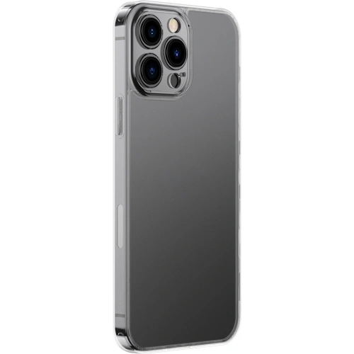 Kup Etui Baseus Frosted Glass Apple iPhone 13 Pro Max transparent - BSU3404CL - {ean13} - Sklep Home Screen
