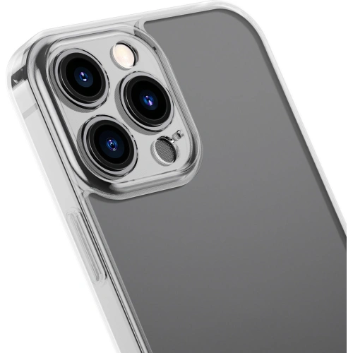 Kup Etui Baseus Frosted Glass Apple iPhone 13 Pro Max transparent - BSU3404CL - {ean13} - Sklep Home Screen