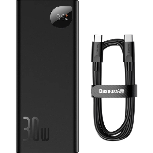 Buy Powerbank Baseus Adaman 20000mAh 30W gray + kabel USB-C - BSU3405GRY - {ean13} - Home Screen Store Europe