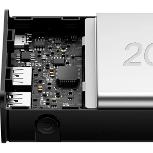 Powerbank Baseus Adaman 20000mAh 30W szary + kabel USB-C