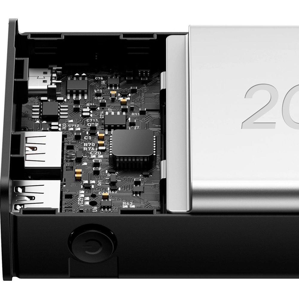 Powerbank Baseus Adaman 20000mAh 30W szary + kabel USB-C