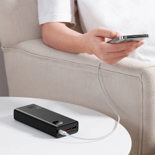 Kup Powerbank Baseus Adaman 20000mAh 30W šedý + kabel USB-C - BSU3405GRY - {ean13} - Sklep Home Screen