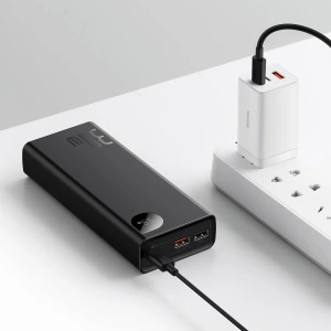 Powerbank Baseus Adaman 20000mAh 30W szary + kabel USB-C