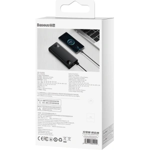 Powerbank Baseus Adaman 20000mAh 30W szary + kabel USB-C